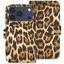 My Style Flex Wallet iPhone 17 Pro Hülle Klapphülle Geldbörse - Wild Leopard