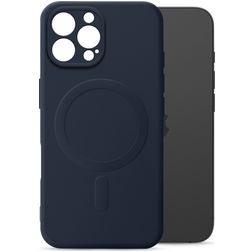 My Style Protective Flex iPhone 16 Pro Max MagSafe Hülle Flexibles TPU Backcover - Marineblau