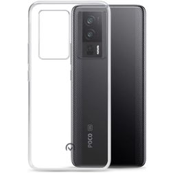 Mobilize Gelly Durchsichtig POCO F5 Hülle Flexibles TPU Backcover - Transparent