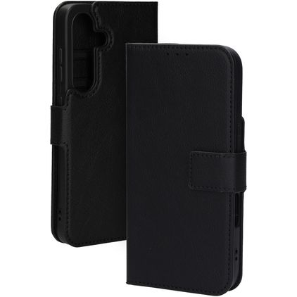 Mobiparts Classic Wallet Samsung Galaxy S25 MagSafe Hülle Klapphülle - Schwarz