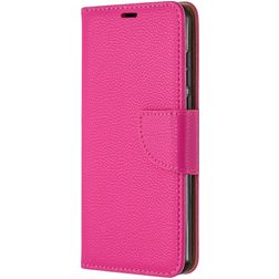 Mobigear Excellent Huawei P40 Hülle Klapphülle Geldbörse - Magenta
