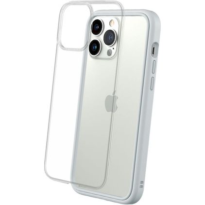 Rhinoshield MOD NX iPhone 13 Pro Max Hülle Hardcase Backcover Stoßfest - Platinum Gray
