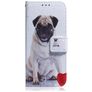 Mobigear Design iPhone 12 Hülle Klapphülle Geldbörse - Hund