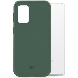 Mobilize Rubber Gelly Samsung Galaxy A32 5G Hülle Flexibles TPU Backcover - Matt Green