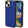 Mobiparts Classic iPhone 13 MagSafe Hülle TPU,Kunstleder Backcover - Sapphire Blue