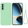 Mobigear Rubber Touch Samsung Galaxy A57 Silikon Hülle Backcover - Grün