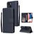 Mobigear Wallet iPhone 14 Hülle Klapphülle Geldbörse - Marineblau