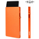 Valenta Cardprotector Aluminium Kartenhalter - 5 Karten - MagSafe-kompatibel - Orange