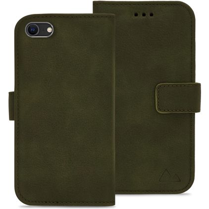 My Style Flex Wallet iPhone SE (2022) Hülle Klapphülle Geldbörse - Forest Green