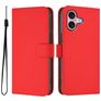 Mobigear Urban Wallet iPhone 16 Hülle Klapphülle Geldbörse - Rot