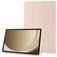 Mobigear Tri-Fold Gel Samsung Galaxy Tab A9 Plus (2023) Hülle TPU,Kunstleder Klapphülle - Roségold
