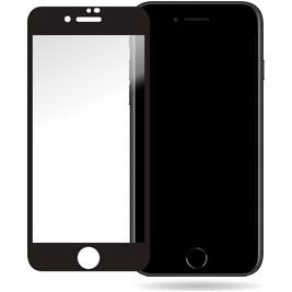 Mobilize Premium iPhone 8 Panzerglas Gehärtetes Glas Displayschutz - Hüllenfreundlich - Schwarz