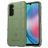 Mobigear Rugged Shield Samsung Galaxy S23 FE Hülle Flexibles TPU Backcover Stoßfest - Grün