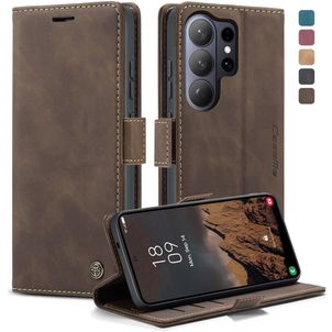 CaseMe 013 Samsung Galaxy S26 Ultra Hülle Klapphülle Geldbörse - Coffee
