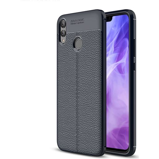 Mobigear Luxury HONOR 8X Hülle Flexibles TPU Backcover - Marineblau