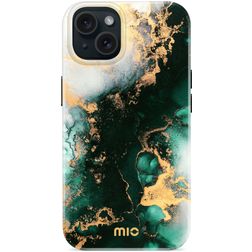 MIO iPhone 14 MagSafe Hülle Hardcase Backcover - Green Marble