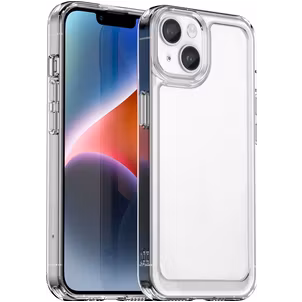Mobigear Crystal Durchsichtig iPhone 15 Hülle Flexibles TPU Backcover - Transparent