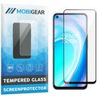 Mobigear Premium OnePlus Nord CE 2 Lite 5G Panzerglas Gehärtetes Glas Displayschutz - Hüllenfreundlich - Schwarz