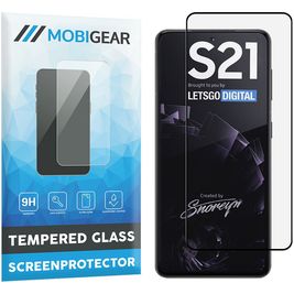 Mobigear Premium Samsung Galaxy S21 Panzerglas Gehärtetes Glas Displayschutz - Hüllenfreundlich - Schwarz Mobigear Premium Samsung Galaxy S21 Panzerglas Gehärtetes Glas Displayschutz - Hüllenfreundlich - Schwarz