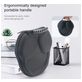 Mobigear Zipper Box Apple AirPods Max Hardcase Hülle - Schwarz