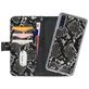 Mobilize Gelly Zipper Samsung Galaxy A50 Hülle Abnehmbare 2in1 Clutch - Schwarz