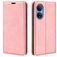 Mobigear Retro Slim HONOR X7 Hülle Klapphülle Geldbörse - Pink