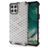 Mobigear Honeycomb iPhone 12 Pro Max Hülle Hardcase Backcover Stoßfest - Grau