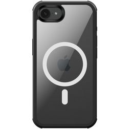 Valenta Full Cover iPhone 16e MagSafe Hülle Gehärtetes Glas Backcover Stoßfest - Schwarz