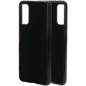 Mobiparts Classic Samsung Galaxy S20 Hülle Flexibles TPU Backcover - Schwarz