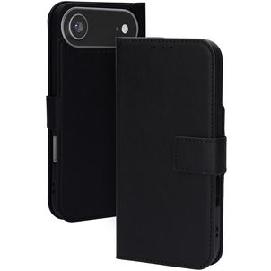 Mobiparts Classic Wallet iPhone Air MagSafe Hülle Klapphülle - Schwarz