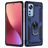 Mobigear Armor Ring Xiaomi 12 Hülle Hardcase Backcover Stoßfest mit Ringhalter - Blau