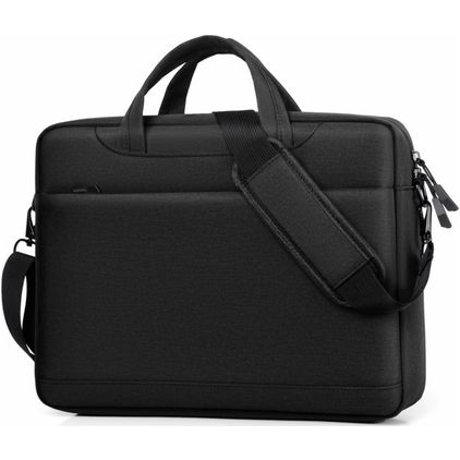 Mobigear Essentials Laptop Umhängetasche 15 - 16 Zoll Laptoptasche - Schwarz