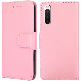 Mobigear Wallet Sony Xperia 10 IV Hülle Klapphülle Geldbörse - Pink