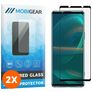 Mobigear Premium Sony Xperia 5 III Panzerglas Gehärtetes Glas Displayschutz - Hüllenfreundlich - Schwarz (2er Pack)