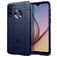 Mobigear Rugged Shield Samsung Galaxy A21 Hülle Flexibles TPU Backcover Stoßfest - Blau