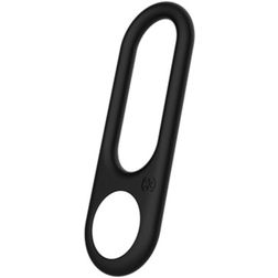 Speck Sililoop Apple AirTag Hülle Flexibles Silikon Gepäckanhänger - Schwarz