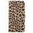Mobigear Leopard iPhone 7 Plus Hülle Klapphülle Geldbörse - Gelb