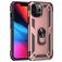 Mobigear Armor Ring iPhone 13 Pro Max Hülle Hardcase Backcover Stoßfest mit Ringhalter - Roségold