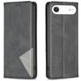 Mobigear Rhombus Slim iPhone Air Klapphülle - Schwarz