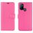 Mobigear Classic OnePlus Nord N100 Hülle Klapphülle Geldbörse - Magenta