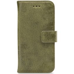 My Style Flex Wallet iPhone 12 Hülle Klapphülle Geldbörse - Olive