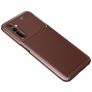 Mobigear Racing Realme 6 Hülle Flexibles TPU Backcover - Braun