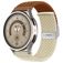 Mobigear Braided Dual Nylon Smartwatch Armband Klappschließe - 22 mm - Braun / Polarstern