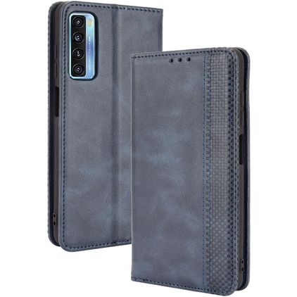 Mobigear Sensation TCL 20S Hülle Klapphülle Geldbörse - Blau
