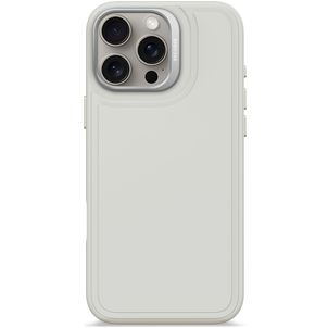 Decoded Stacks iPhone 16 Pro Max Silikon MagSafe Hülle Backcover - Stone Grey