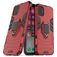 Mobigear Armor Ring iPhone 11 Hülle Hardcase Backcover Stoßfest mit Ringhalter - Rot