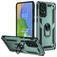 Mobigear Armor Ring Samsung Galaxy A73 Hülle Hardcase Backcover Stoßfest mit Ringhalter - Grün