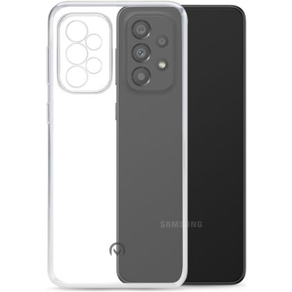 Mobilize Gelly Durchsichtig Samsung Galaxy A33 Hülle Flexibles TPU Backcover - Transparent