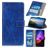 Mobigear Basic Samsung Galaxy A20e Hülle Klapphülle Geldbörse - Blau