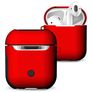 Mobigear Frosted Apple AirPods 1 Hardcase Hülle - Rot
